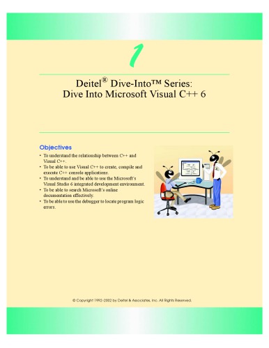 Dive Into Microsoft Visual C++ 6