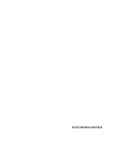 Electromagnetics [Int'l Student Edn]