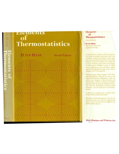 Elements of Thermostatistics