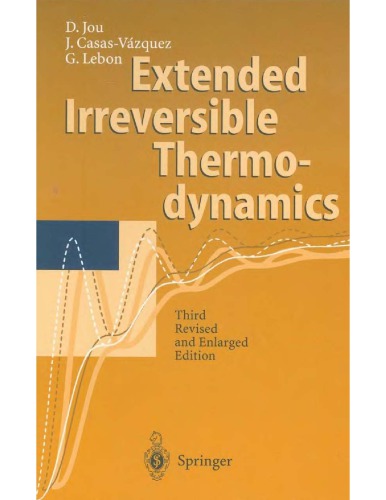 Extended Irreversible Thermodynamics