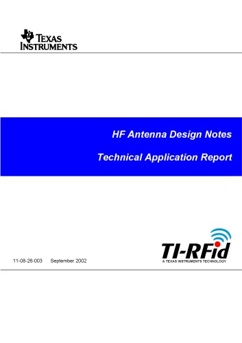 HF Antenna Design Notes - Texas Instruments