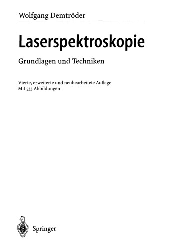 Laserspektroskopie