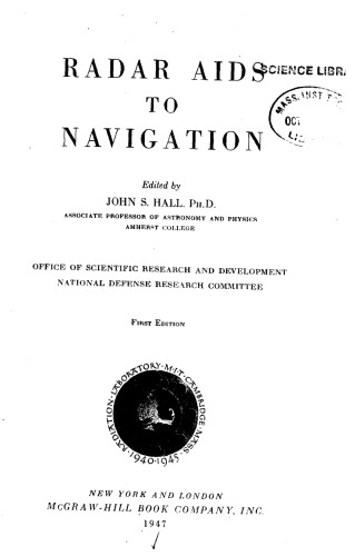 MIT RadLab {complete set} Vol 02 - Radar Aids to Navigation