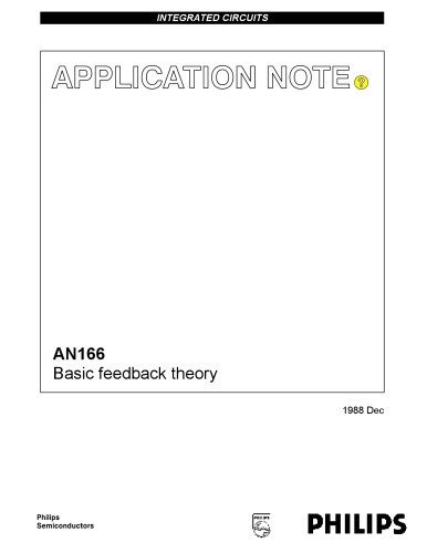 Op Amp App Note - Basic Feedback Theory - Phillips