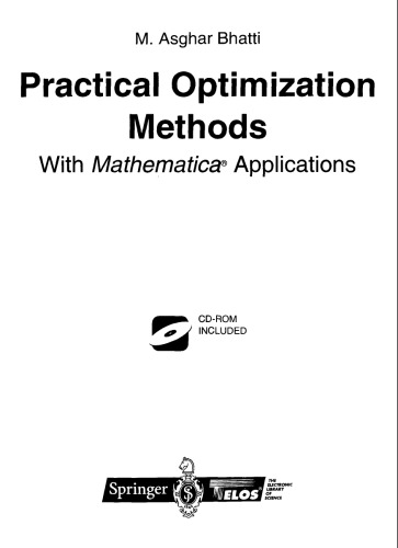 Practical Optimization Methods - With Mathematica Applns