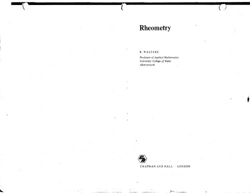 Rheometry [engineering]