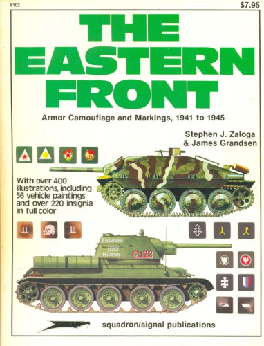 Squadron Signal 6102 Armor Special The Eastern Front Armor Camouflage & Markings, 1941-1945