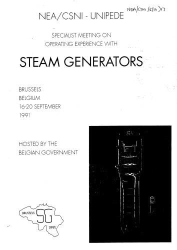 Steam Generators [Operating Experience With] (csni-r91-17)