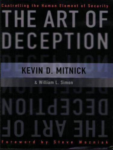 The Art of Deception - Ctlg. the Human Elem. of Security