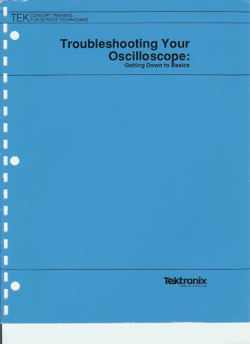 Troubleshooting your Oscilloscope -Tektronix