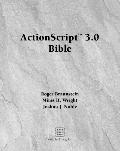 ActionScript 3.0 bible