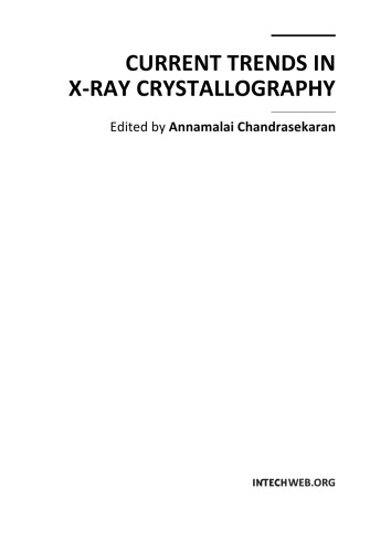 Current trends in X-ray crystallography