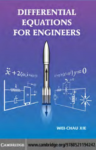 Differential equations for engineers