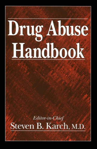 Drug abuse handbook