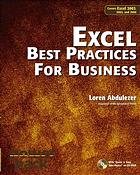 Excel best practices for business