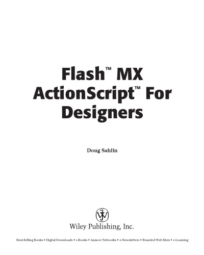 Flash MX ActionScript for designers