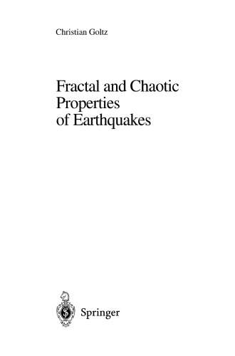 Fractal and chaotic properties of earthquakes