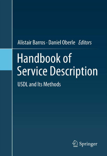 Handbook of Service Description: USDL and Its Methods