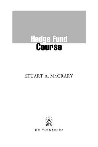 Hedge fund course