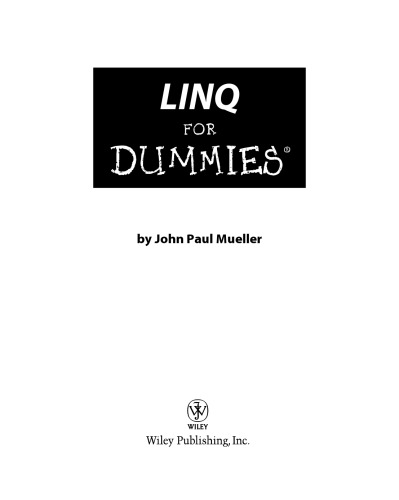 LINQ for dummies