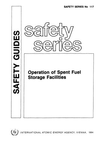 Operation of spent fuel storage facilities