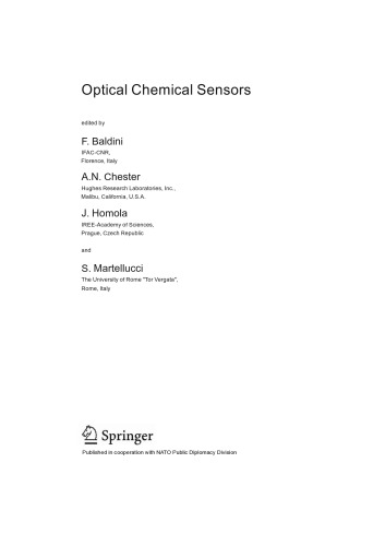 Optical chemical sensors