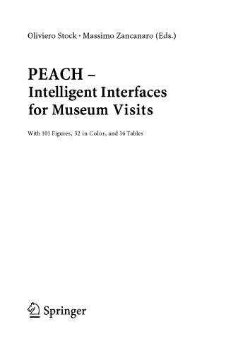 PEACH : intelligent interfaces for museum visits