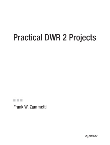 Practical DWR 2 projects