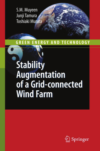 Stability augmentation of a grid-connected wind farm