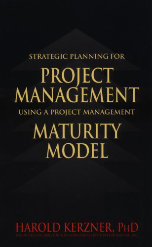 Strategic planning for project management using a project management maturity model