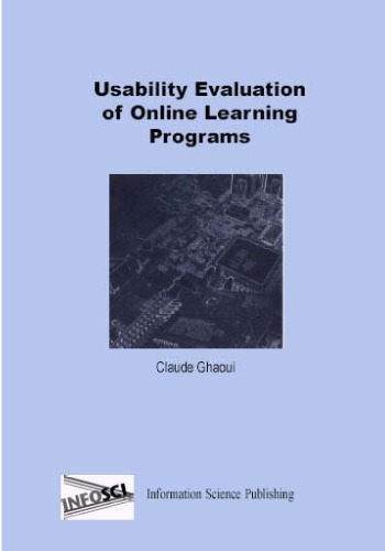 Usability evaluation of online learning programs