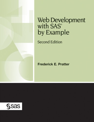 Web development with SAS by example