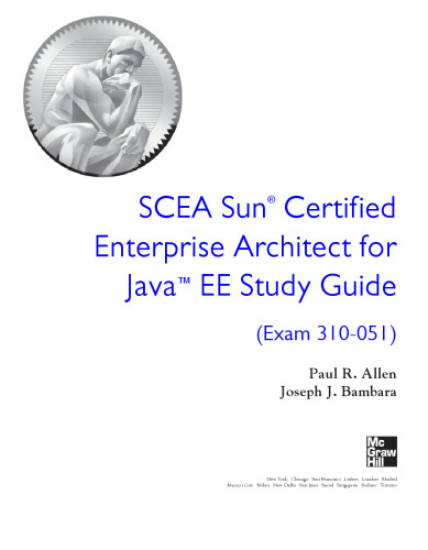 SCEA Sun certified enterprise architect for Java EE study guide (exam 310-051)