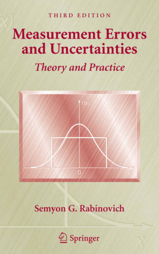 Measurement errors and uncertainties : theory and practice