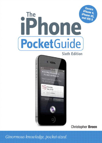 The iPhone pocket guide