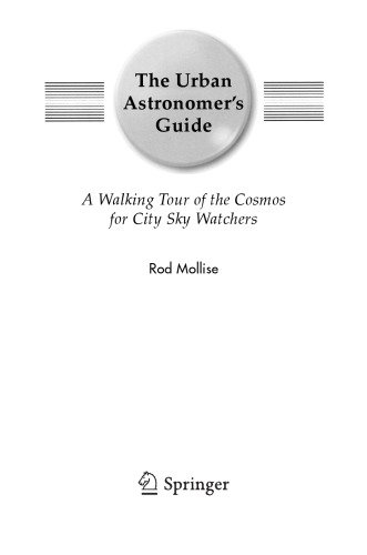 The Urban Astronomer's Guide