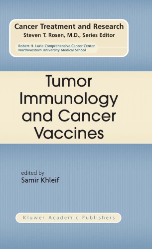 Tumor Immunology and Cancer Vaccines