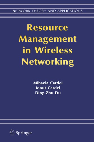 Resource Mgmt in Wireless Networking