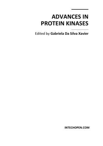 Advances in Protein Kinases