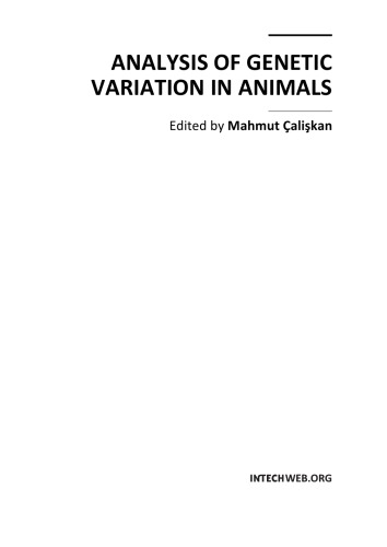 Analysis of Genetic Variation in Animals