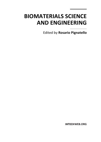 Biomaterials Science and Engineering