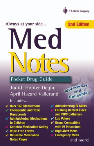 Med Notes: Pocket Drug Guide