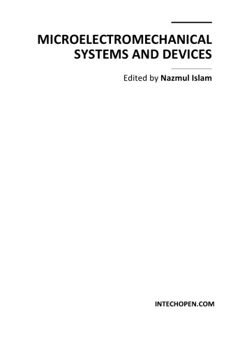 Microelectromechanical Systems and Devices