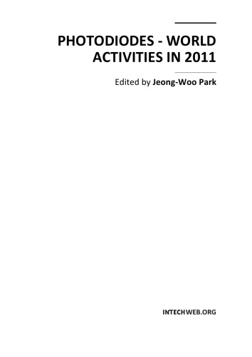 Phototdiodes - World Activities in 2011