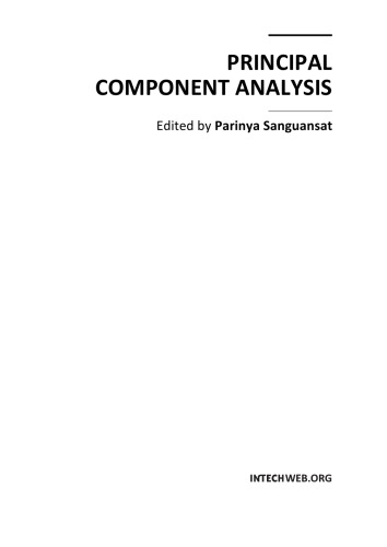 Principal Component Analysis [data, math. anal.]