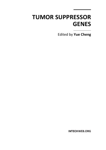 Tumor Suppressor Genes