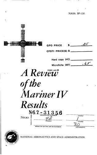 A review of the Mariner IV results