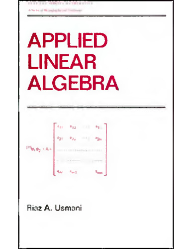 Applied linear algebra