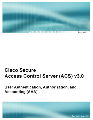 Cisco secure access control server