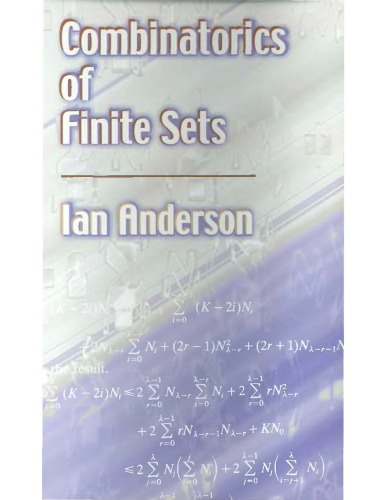 Combinatorics of finite sets